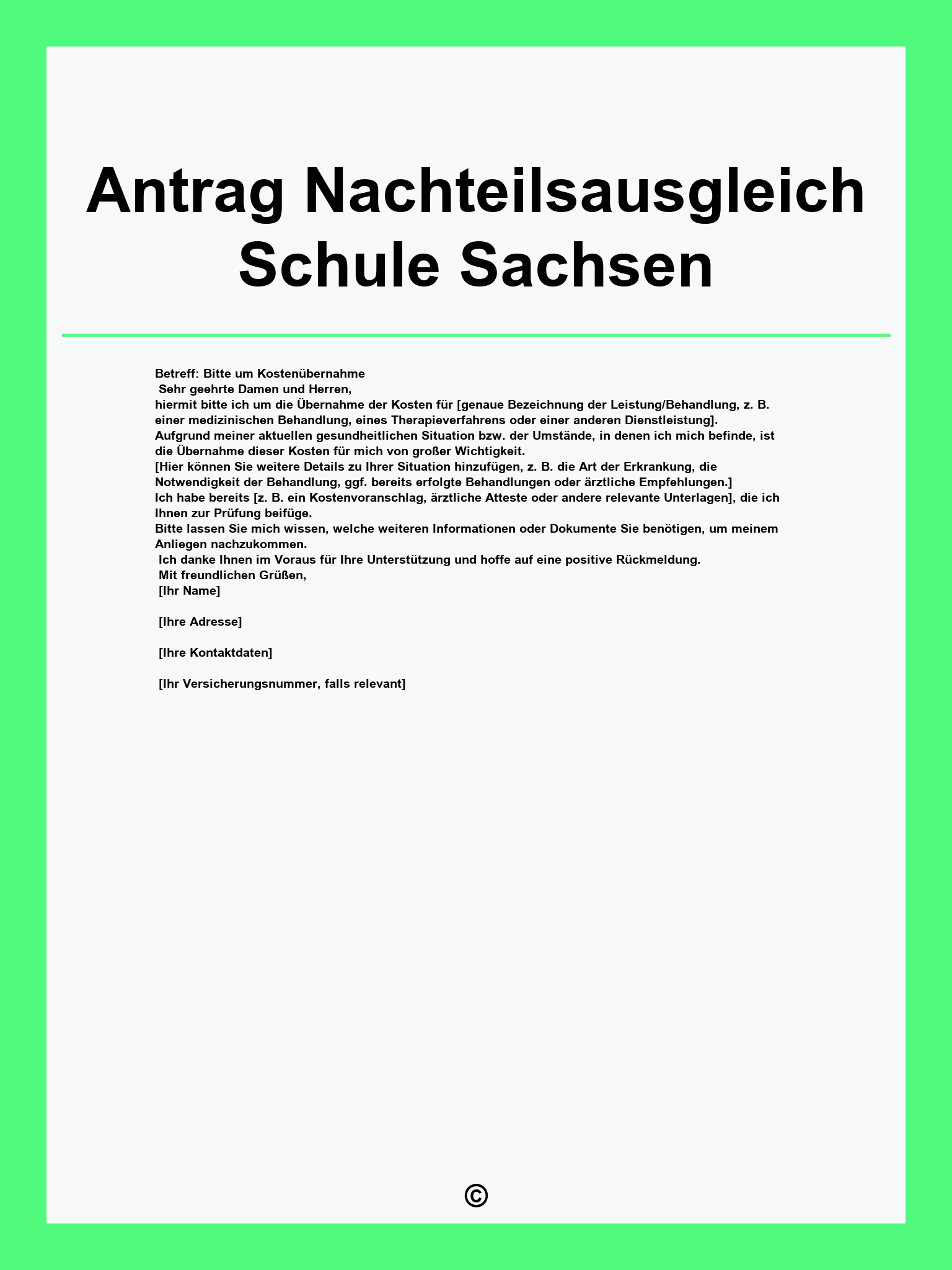 Antrag Nachteilsausgleich Schule Sachsen